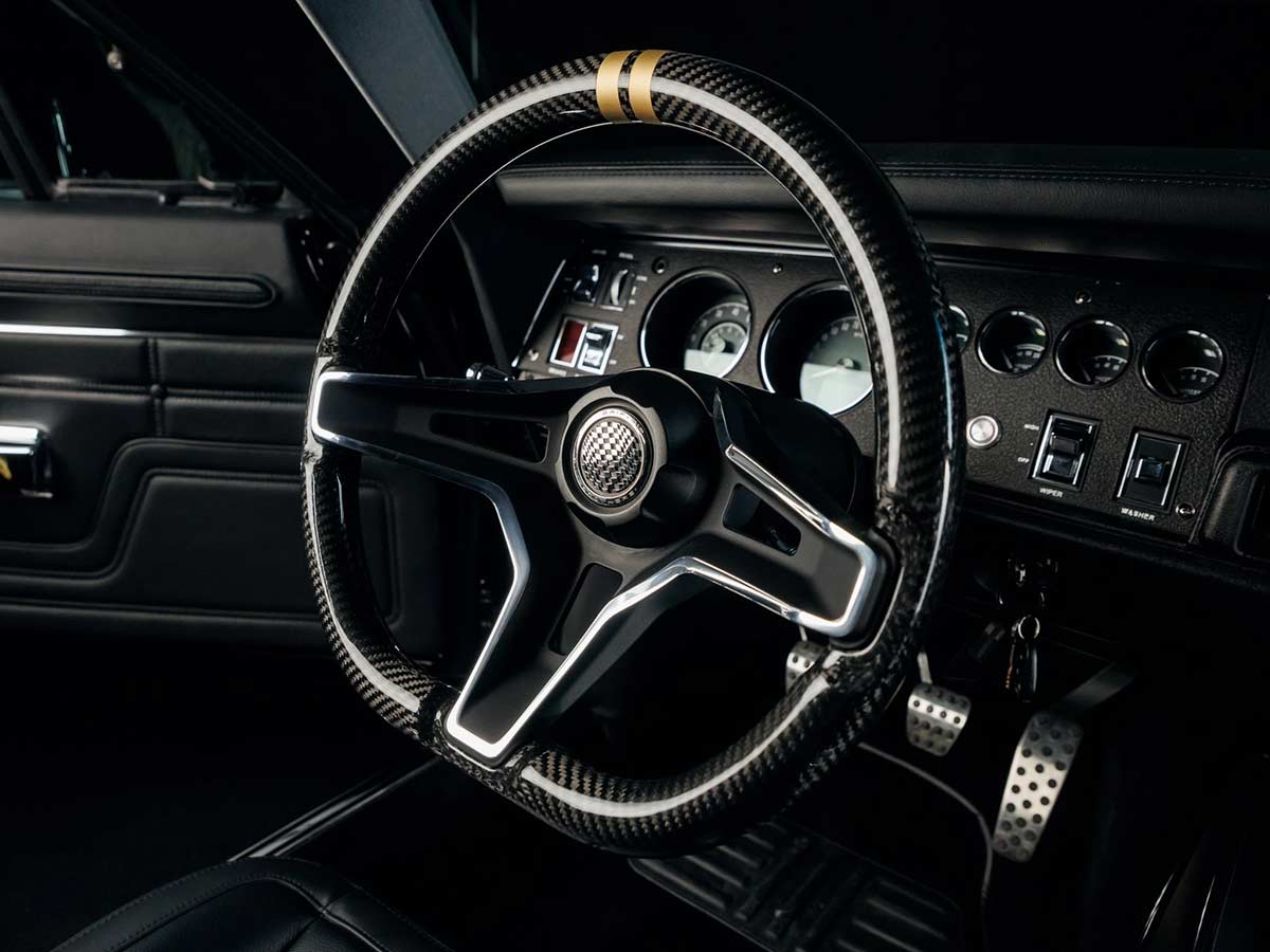 1969 Dodge Charger TUSK by Ringbrothers Steering Wheel