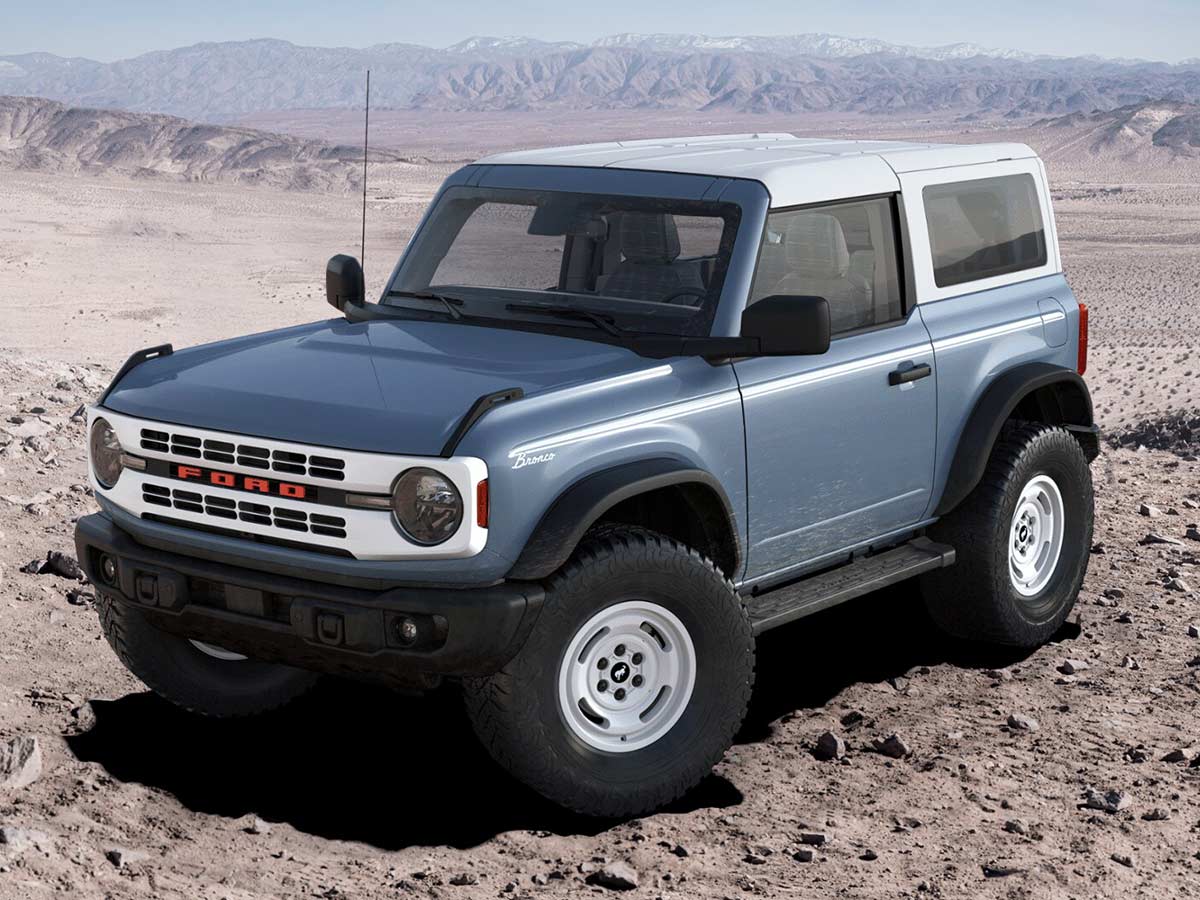 2024 Ford Bronco Heritage Edition Colors All Options 2 Door