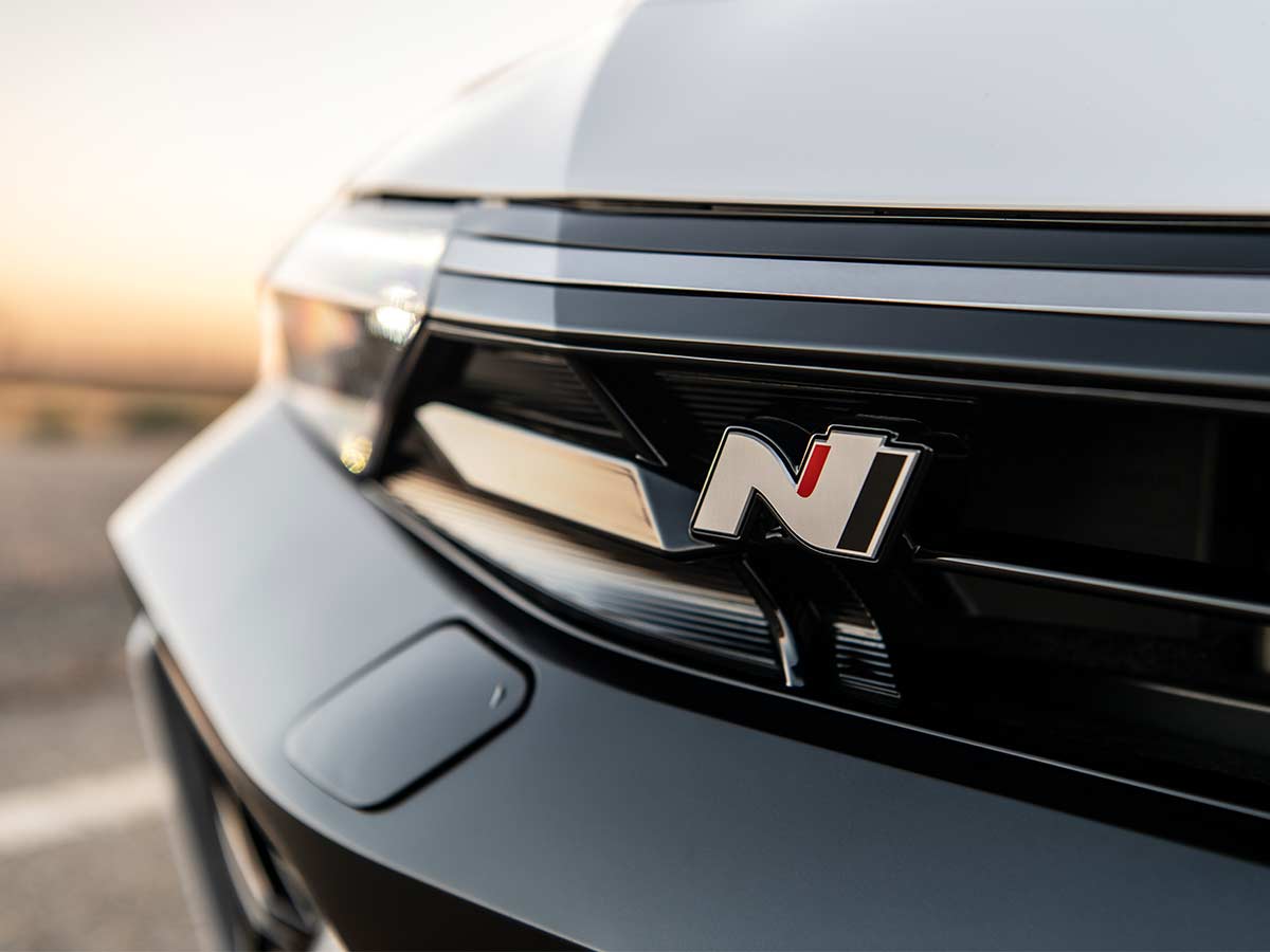 2024 Hyundai Elantra N Logo badge