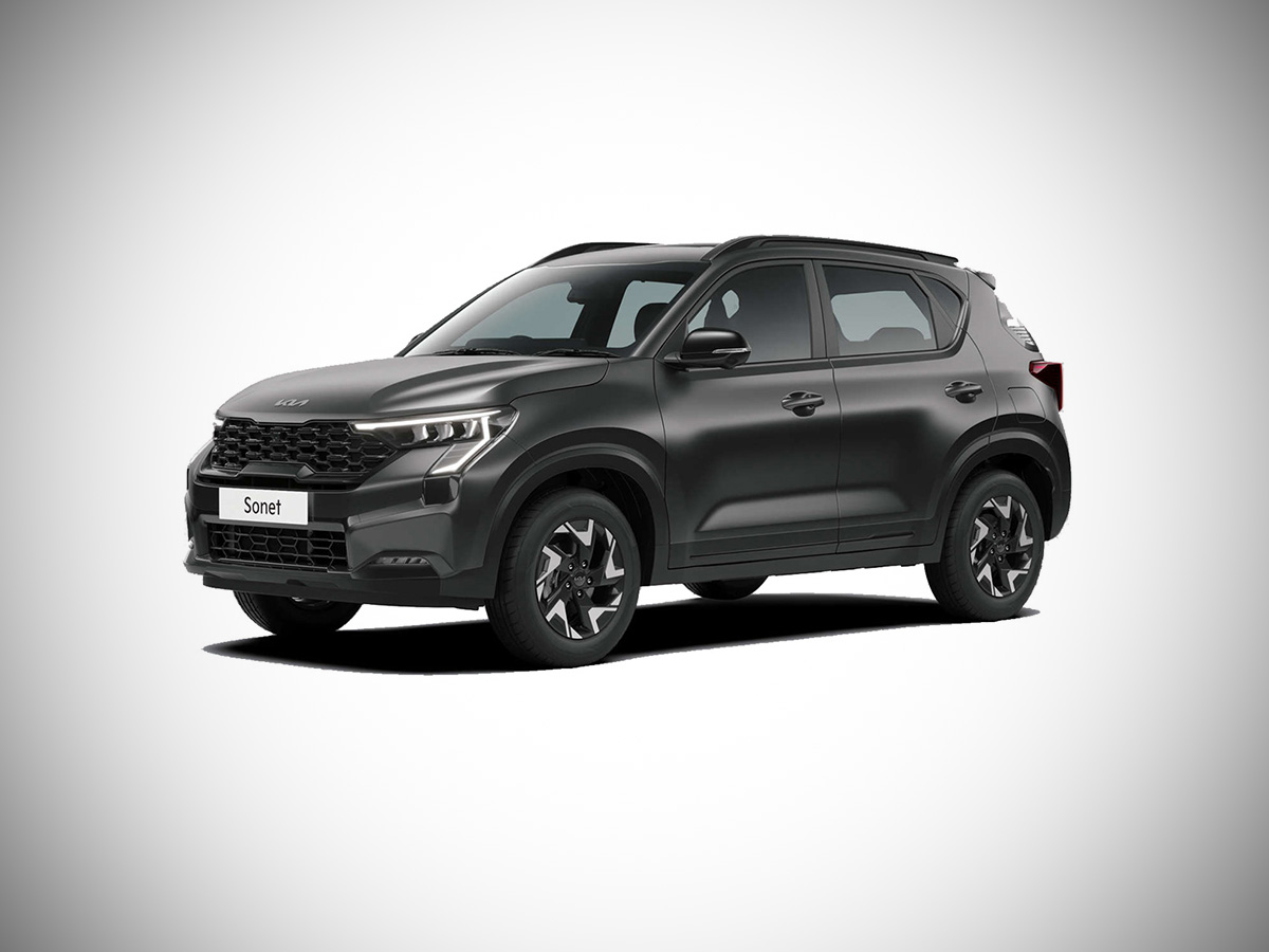 2024 Kia Sonet X Line Matte Graphite Color