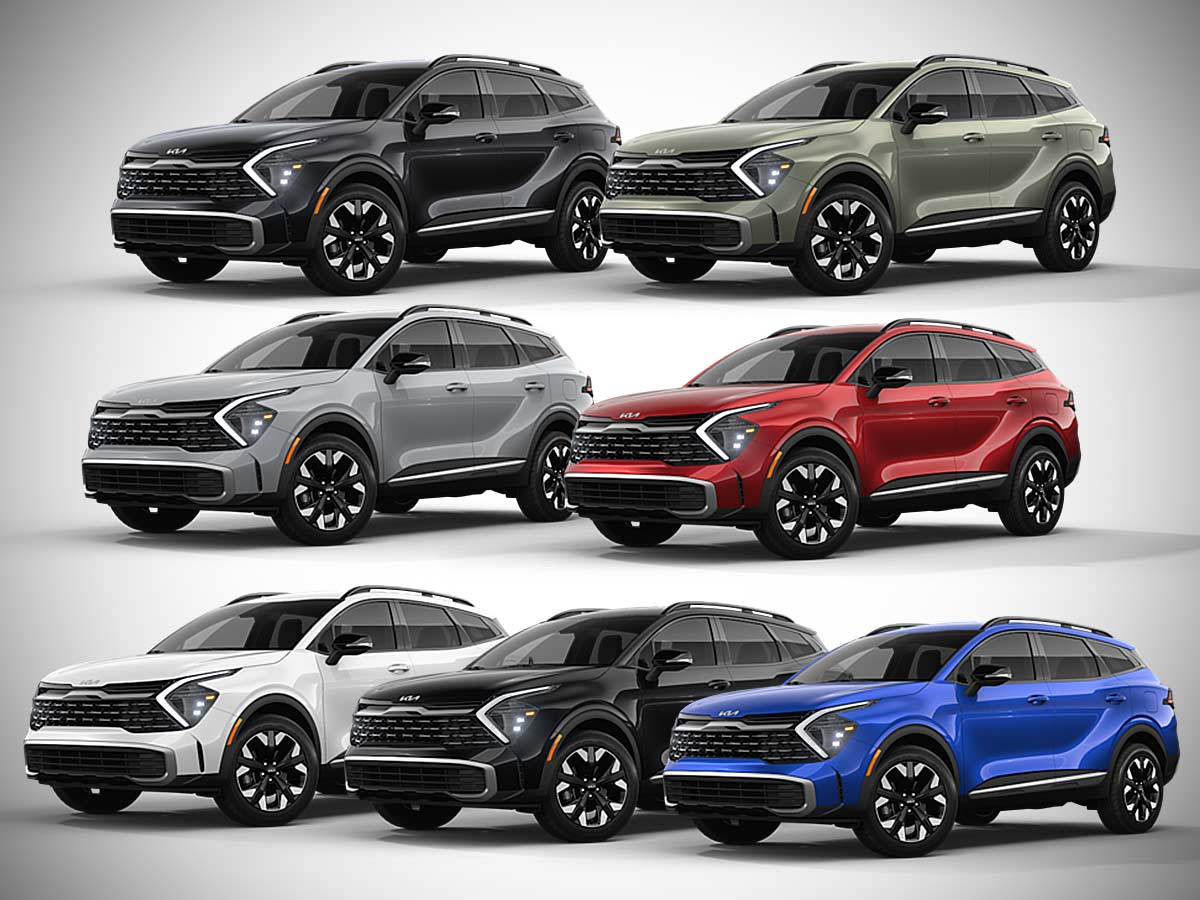 2024 Kia Sportage X Line AWD All Colors