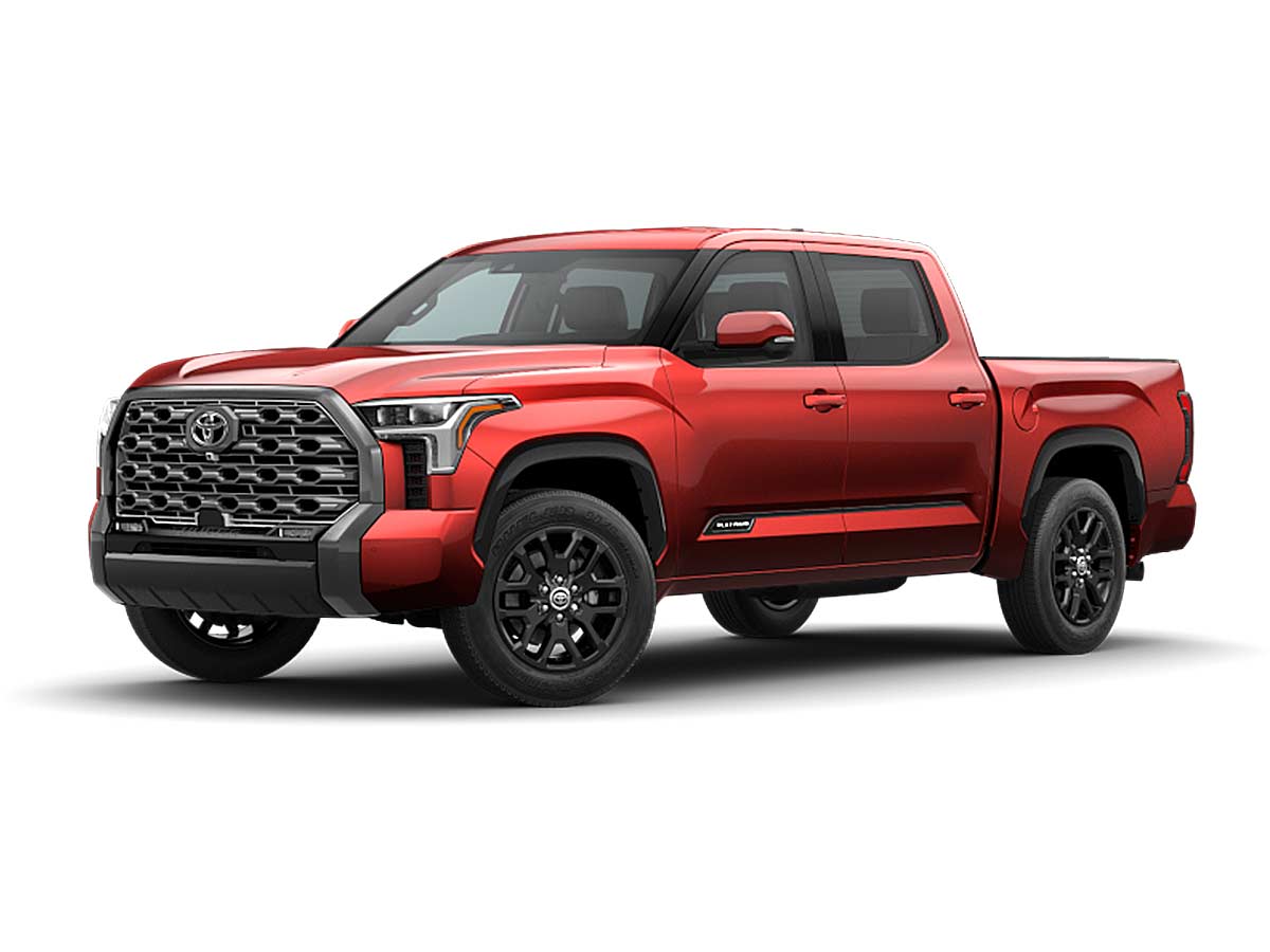 2024 Toyota Tundra Platinum Supersonic Red AUTOBICS