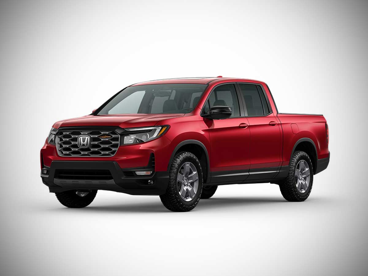 2024 Honda Ridgeline Trailsport Radiant Red Metallic II AUTOBICS