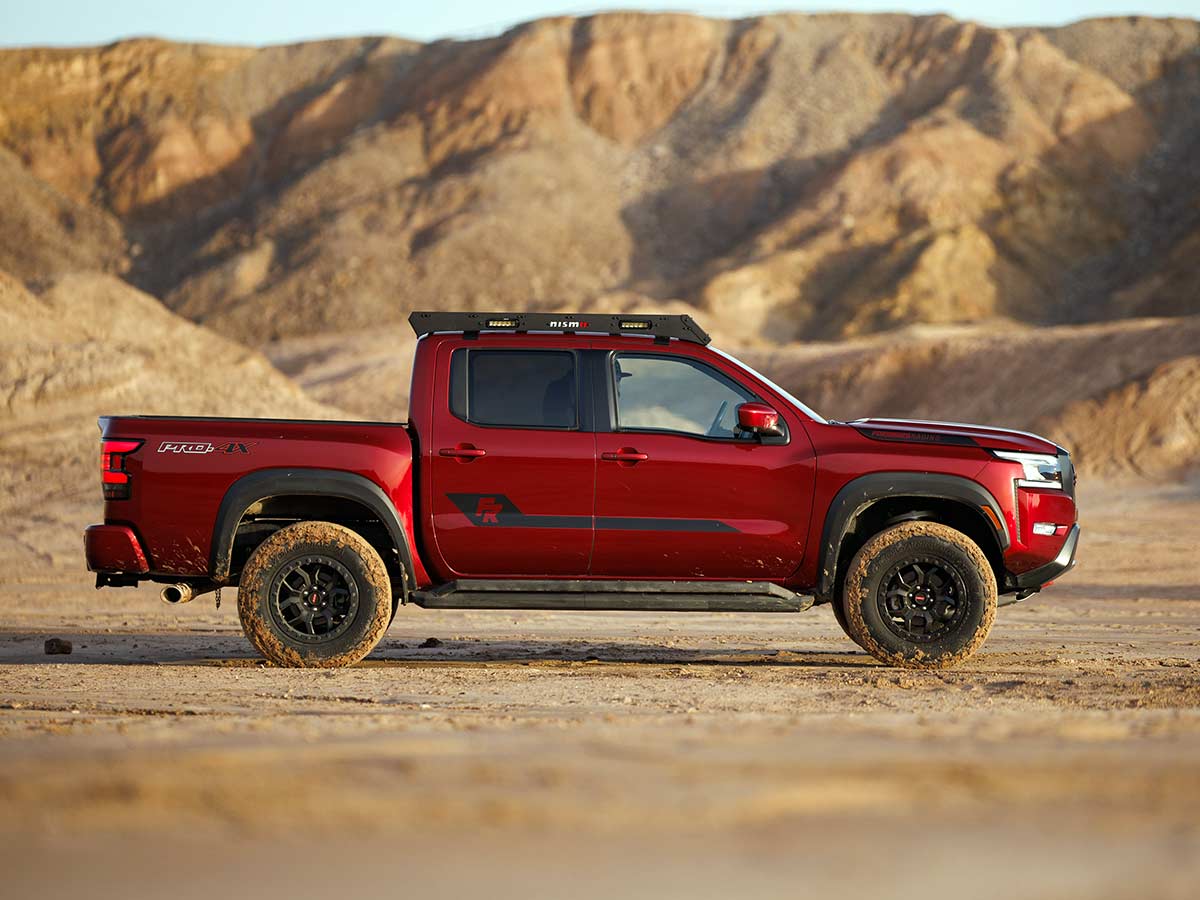 2024 Nissan Frontier Forsberg Edition Side