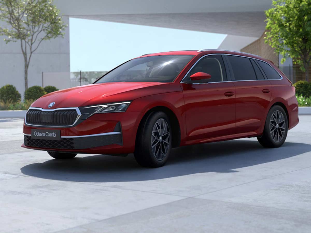 2024 Skoda Octavia Combi Velvet Red