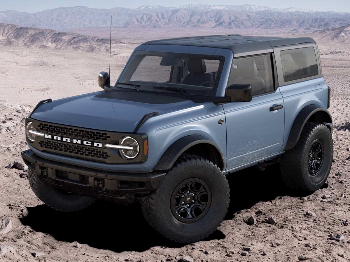 2024 Ford Bronco Wildtrak Azure Gray Metallic AUTOBICS