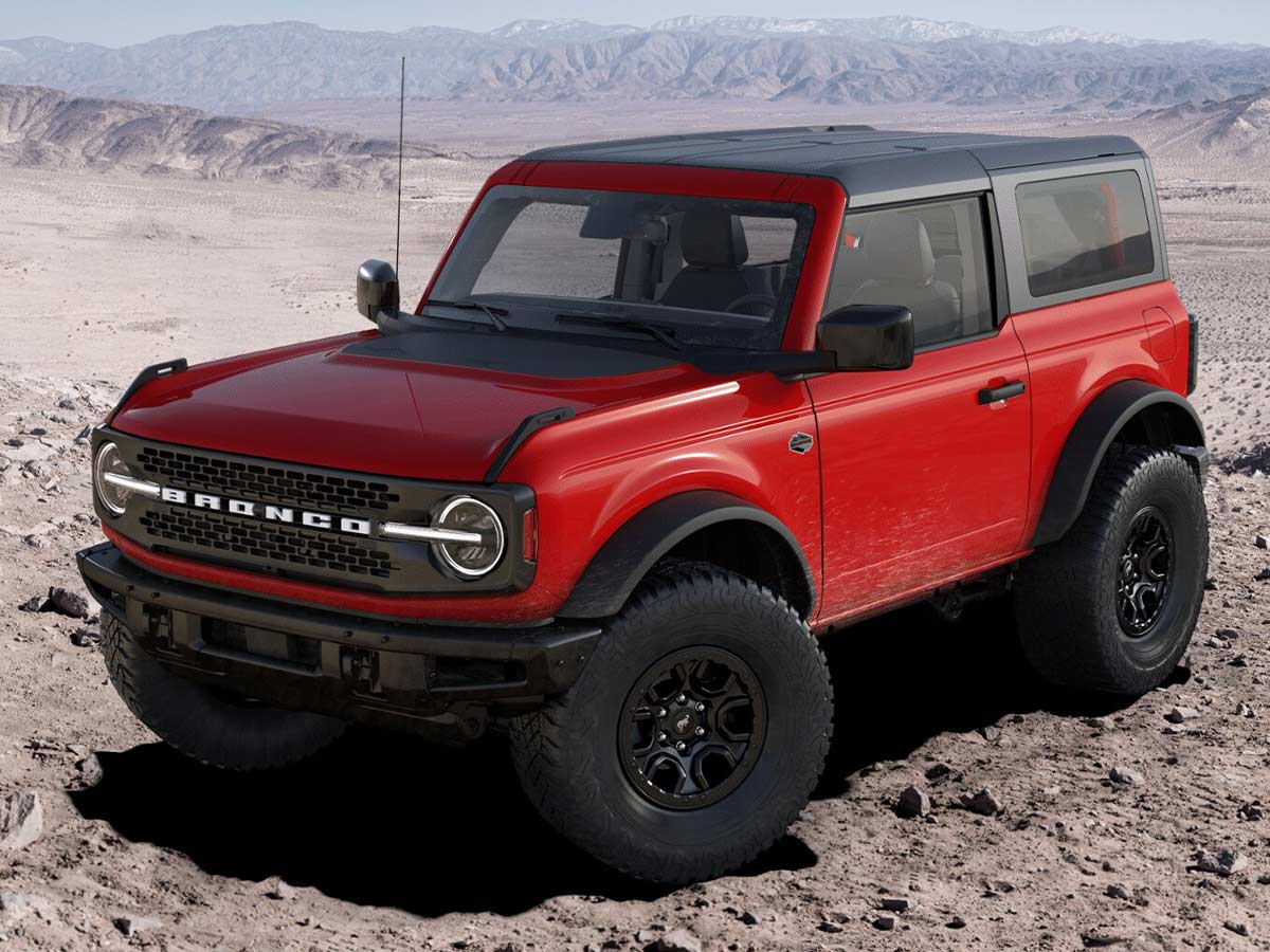 2024 Ford Bronco Wildtrak Race Red