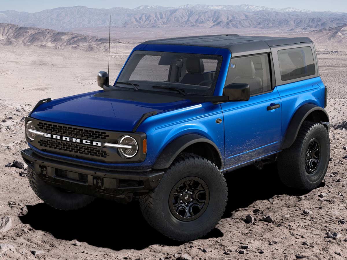 2024 Ford Bronco Wildtrak Velocity Blue Metallic