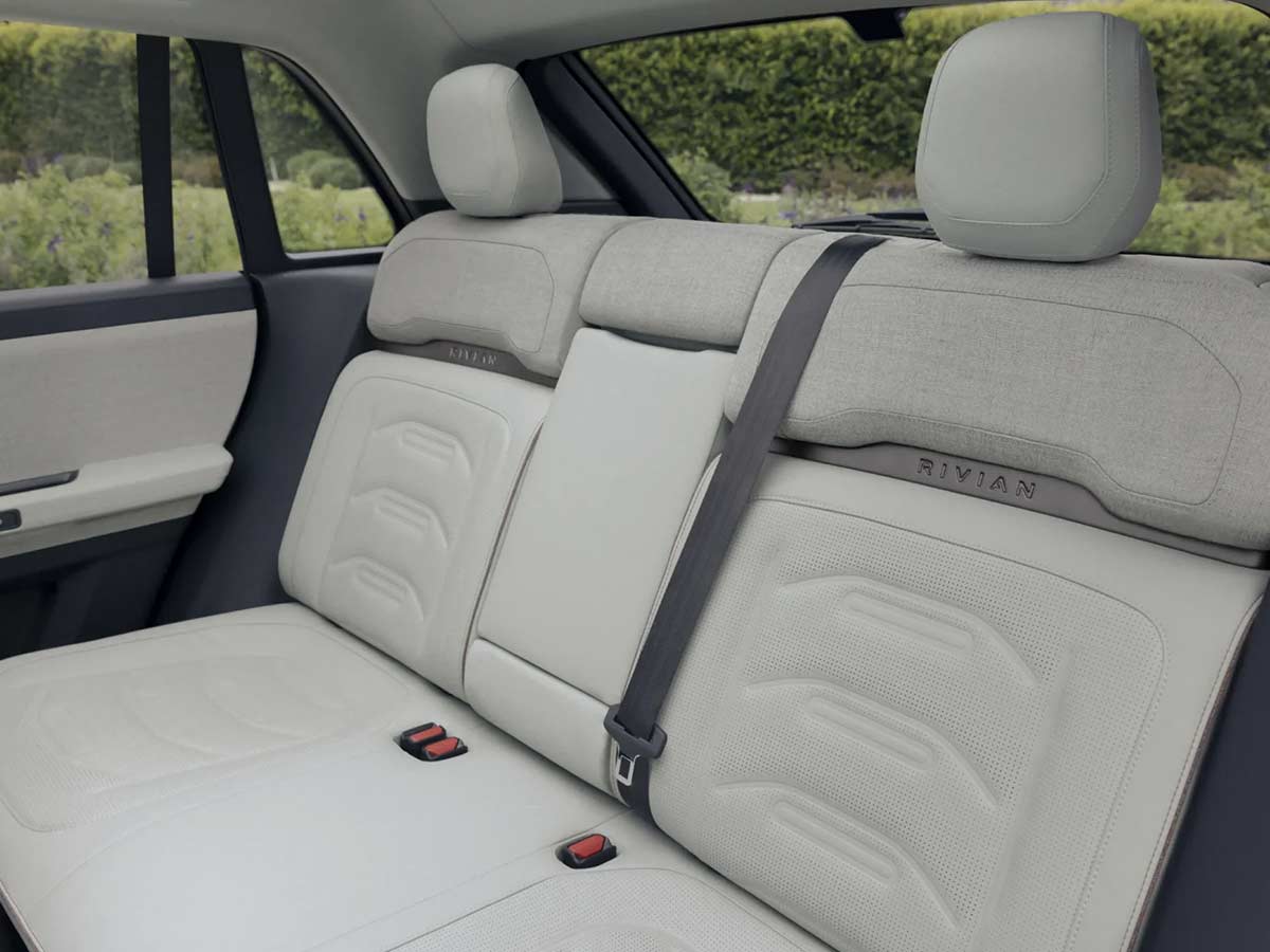 2024 Rivian R3 Rear Seats