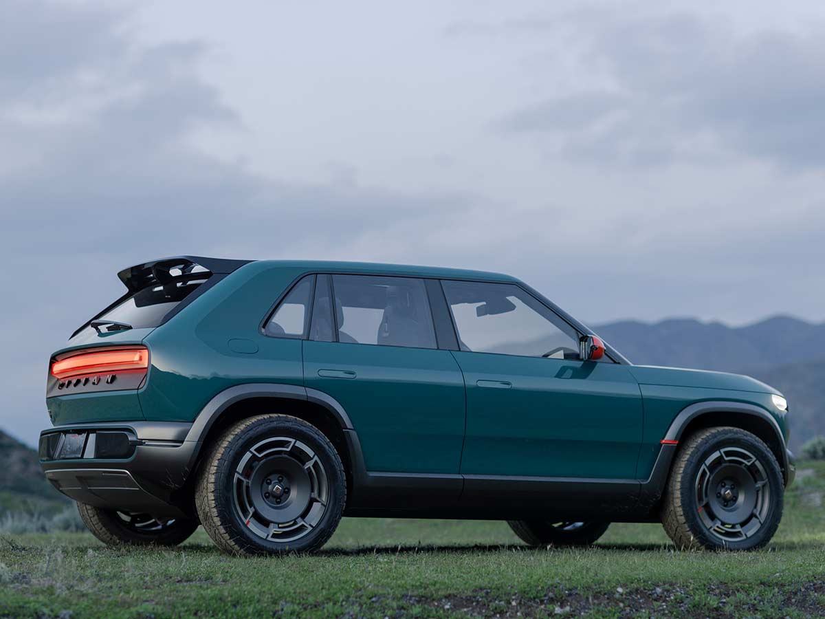 2024 Rivian R3X Rear Quarter