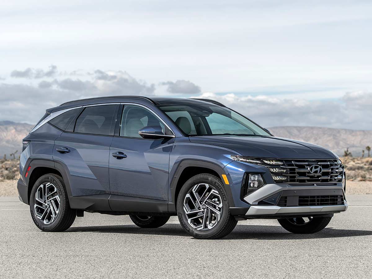 2025 Hyundai Tucson Front Quarter