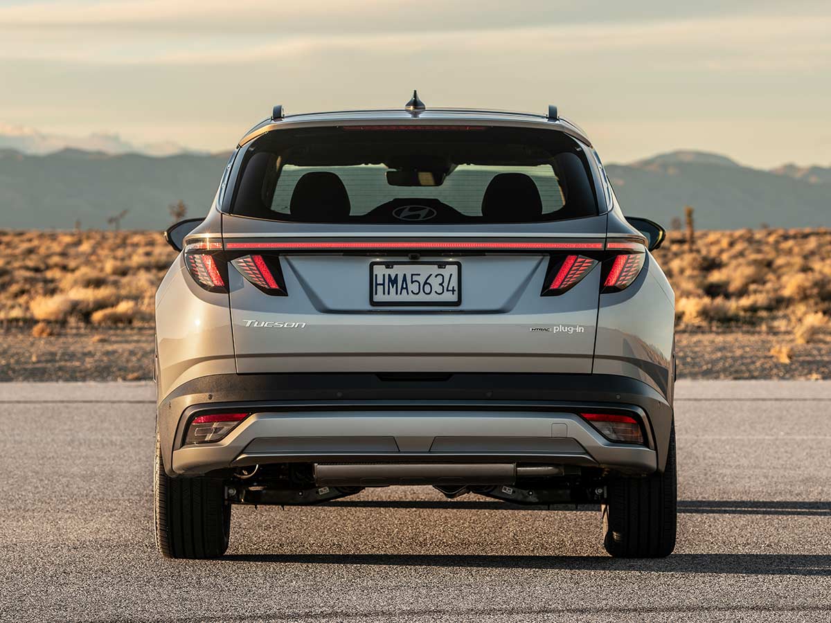 2025 Hyundai Tucson Plug In Hybrid Rear