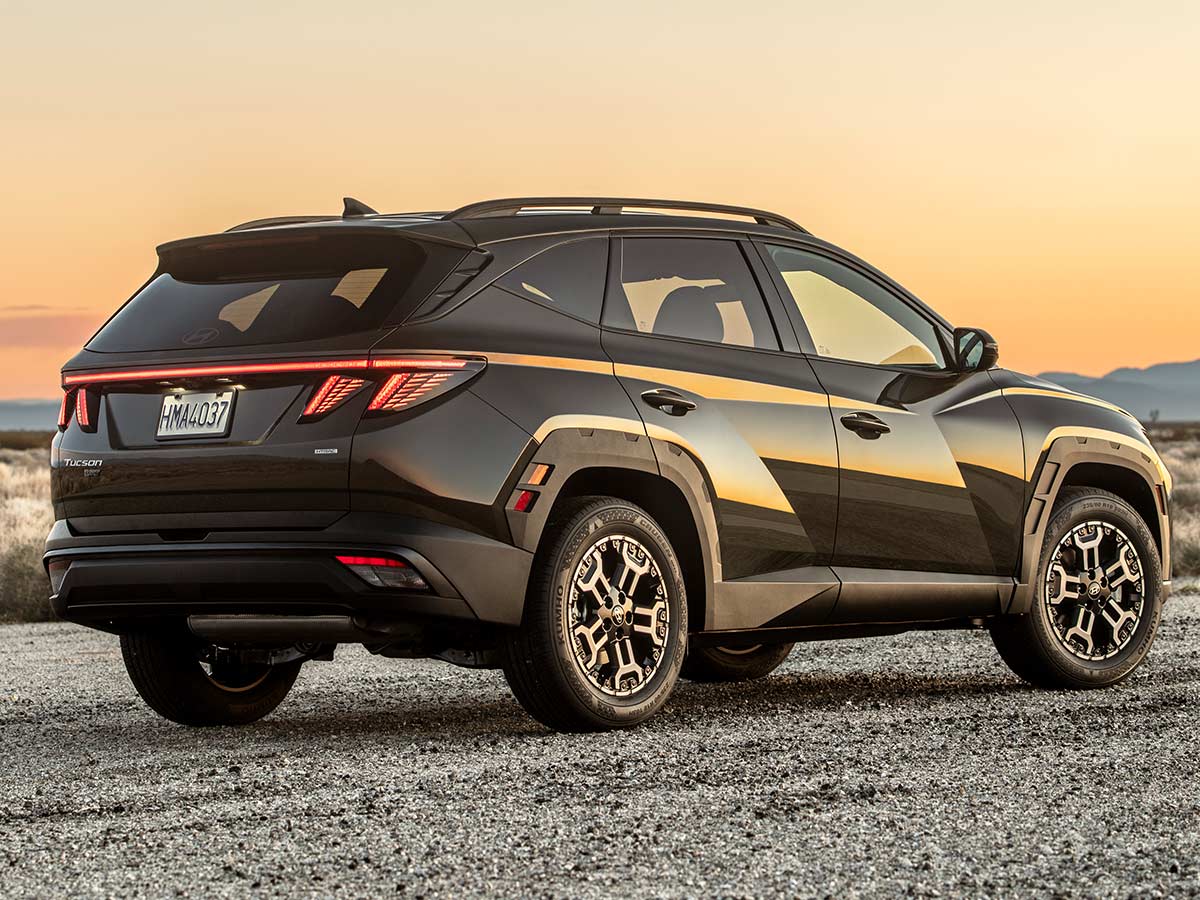 2025 Hyundai Tucson XRT Rear Quarter
