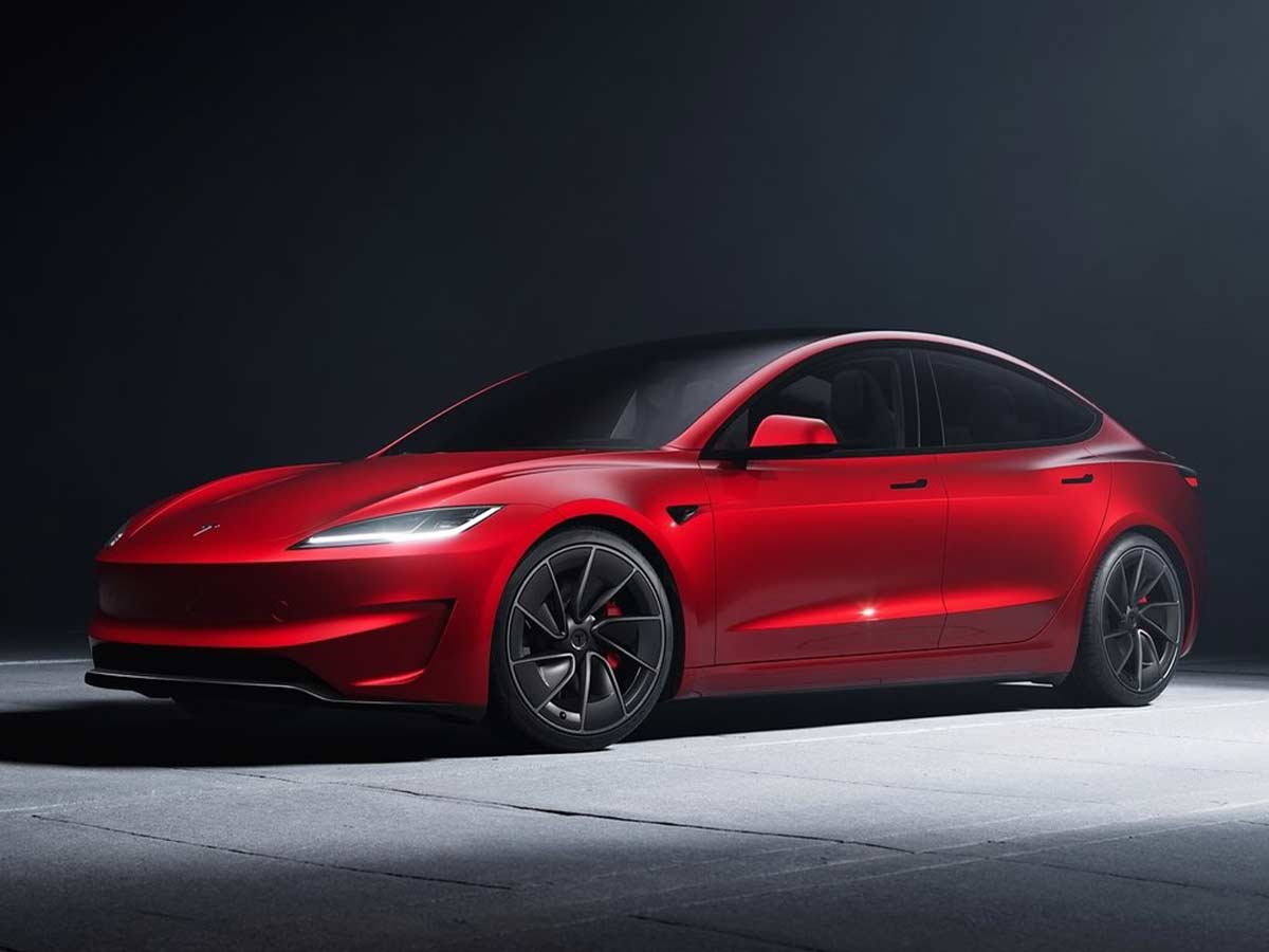 2025 Tesla Model 3 Performance Front Quarter