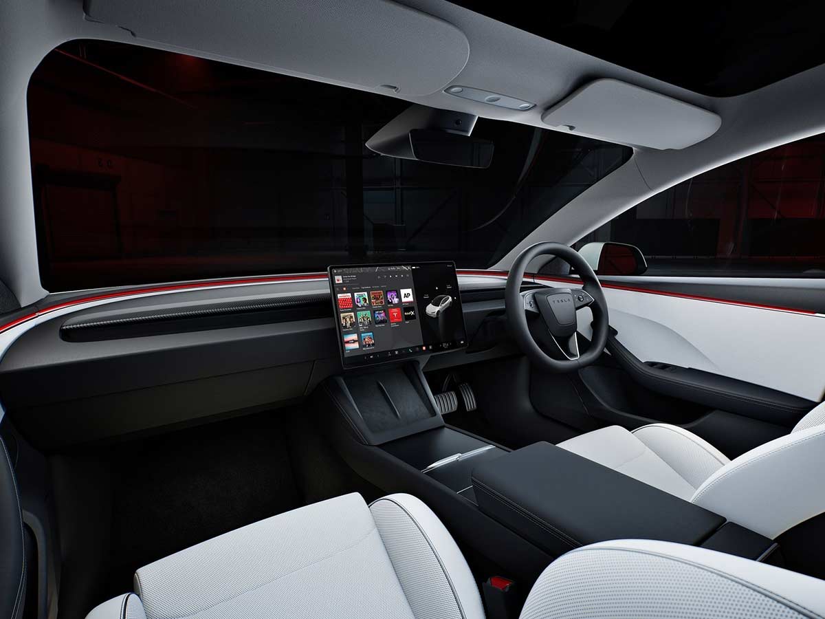 2025 Tesla Model 3 Performance Interior