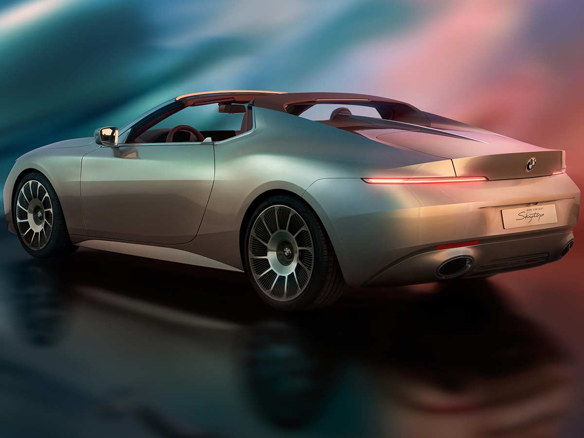 2024 BMW Skytop Concept Rear Quarter View