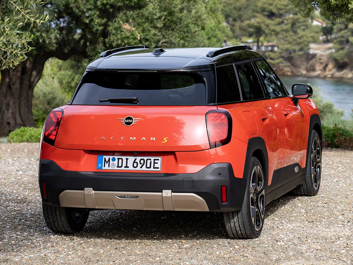 2024 Mini Aceman Electric Crossover SUV Rear Quarter