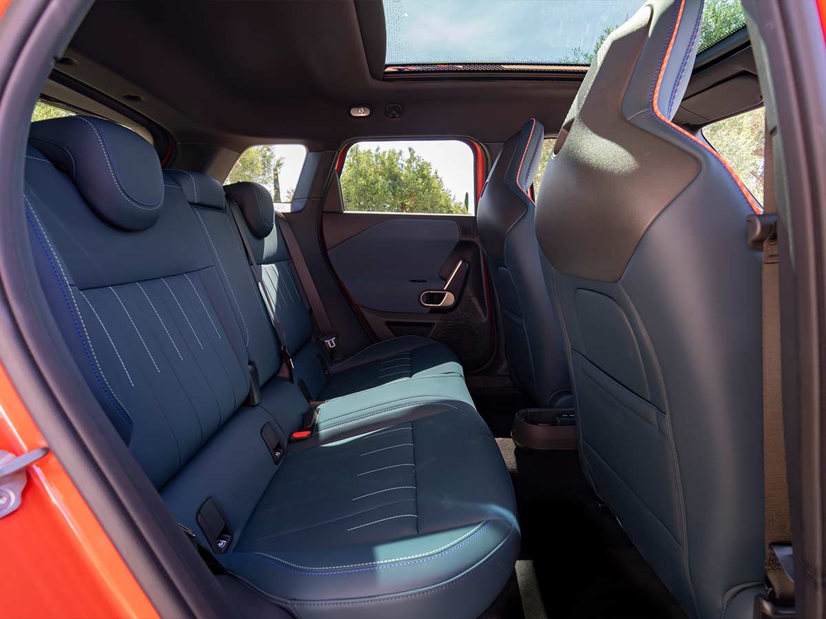 2024 Mini Aceman Electric Crossover SUV Rear Seats
