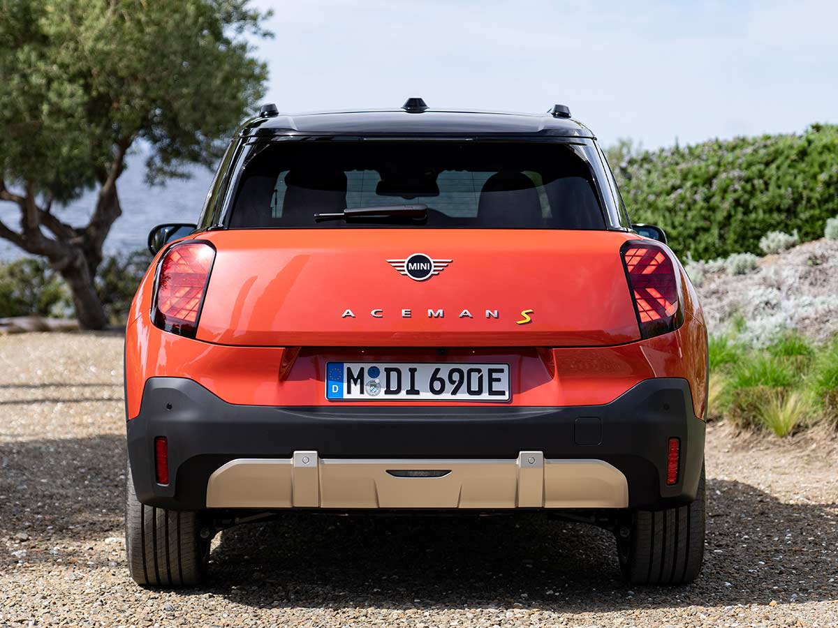 2024 Mini Aceman Electric Crossover SUV Rear