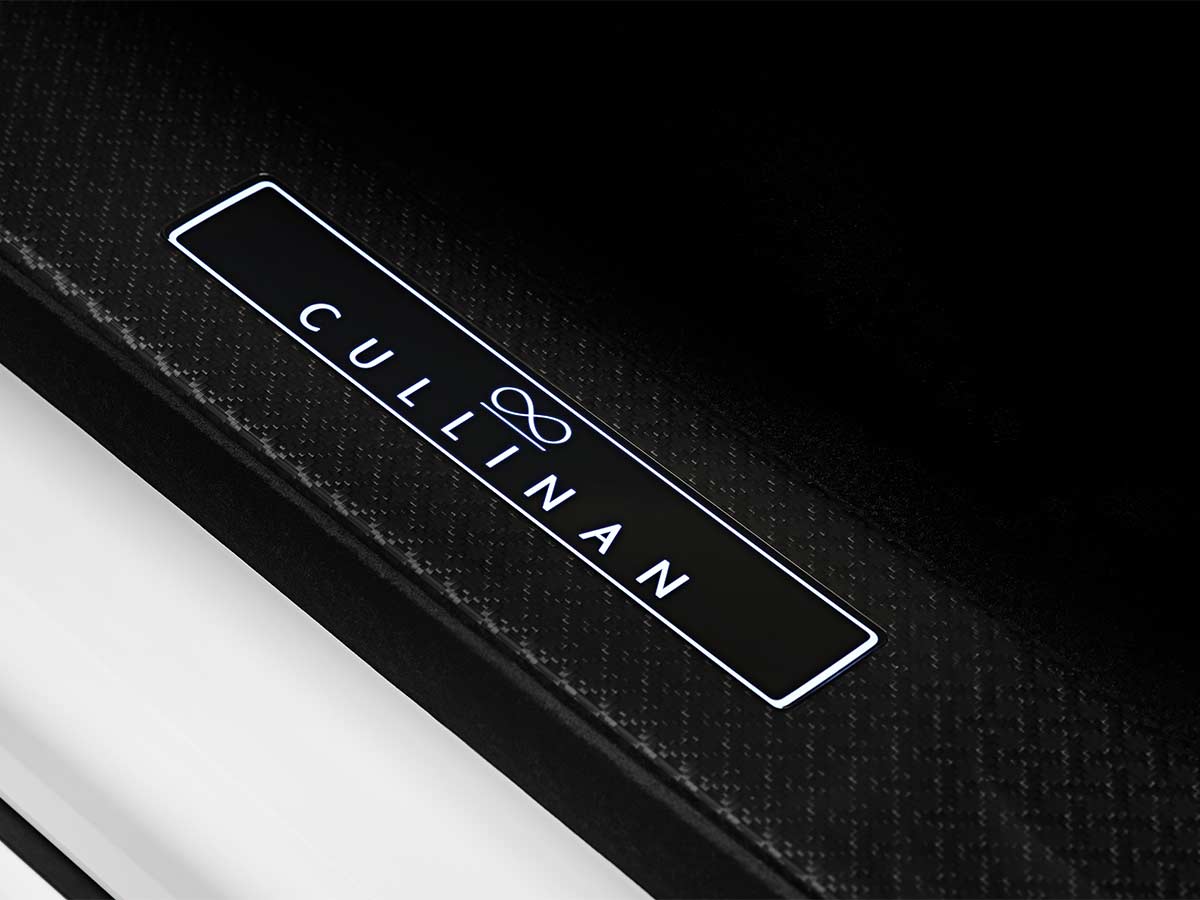 2024 Rolls Royce Cullinan Series 2 Black Badge Door Sill
