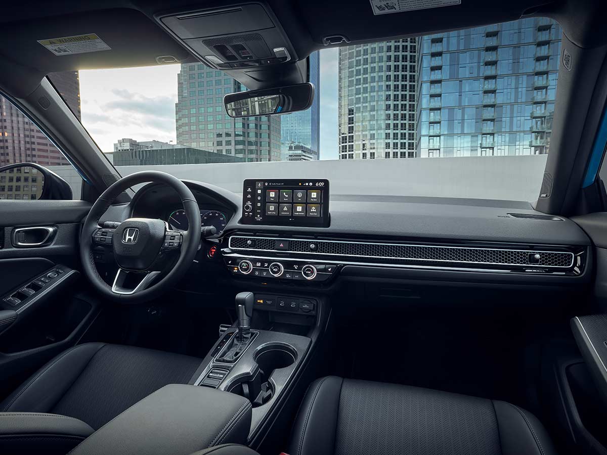 2025 Honda Civic Hatchback Sport Touring Hybrid Interior