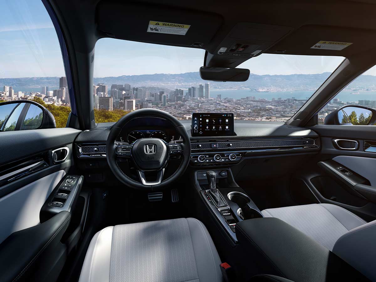2025 Honda Civic Sedan Sport Touring Hybrid Interior