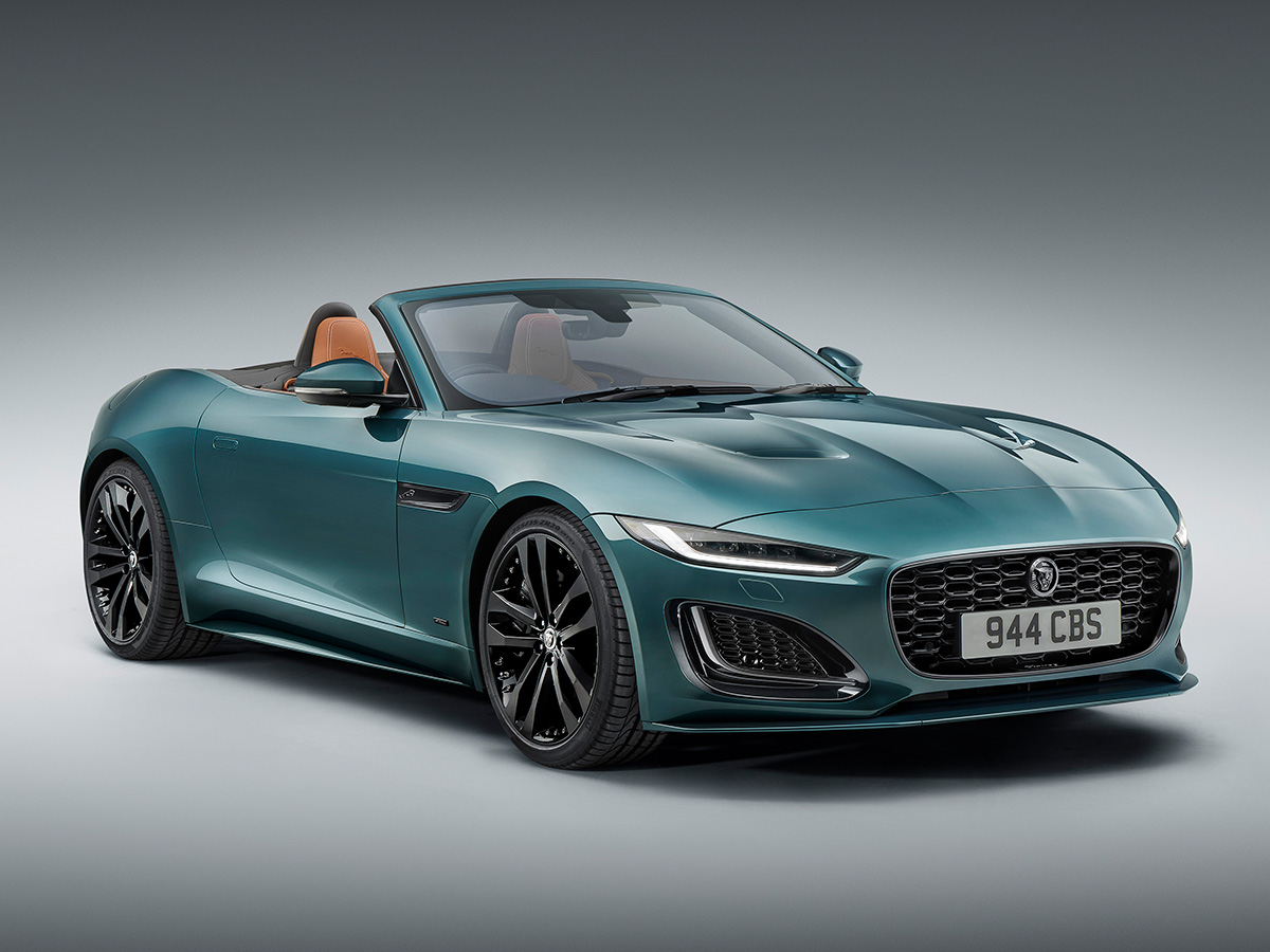 2024 Jaguar F Type V8 Convertible Final Edition Giola Green