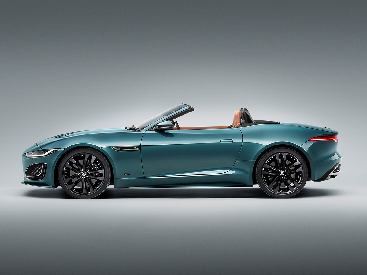 2024 Jaguar F Type V8 Convertible Final Edition Side View