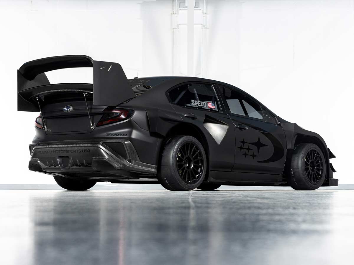 2024 Subaru WRX Project Midnight Rear Quarter