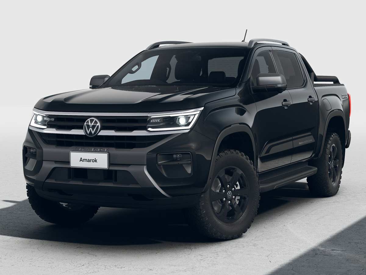 2024 Volkswagen Amarok Panamericana Midnight Black Metallic