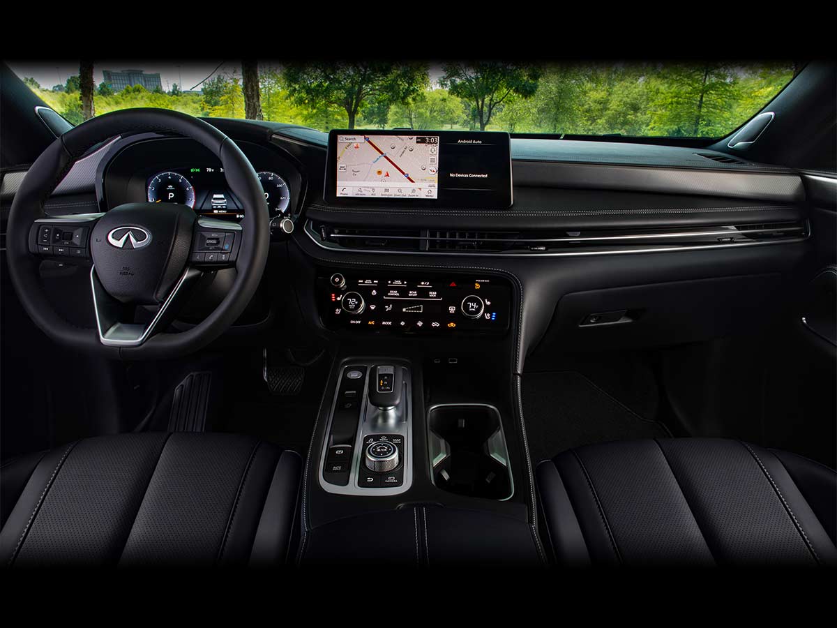 2025 Infiniti QX60 Interior Black Edition