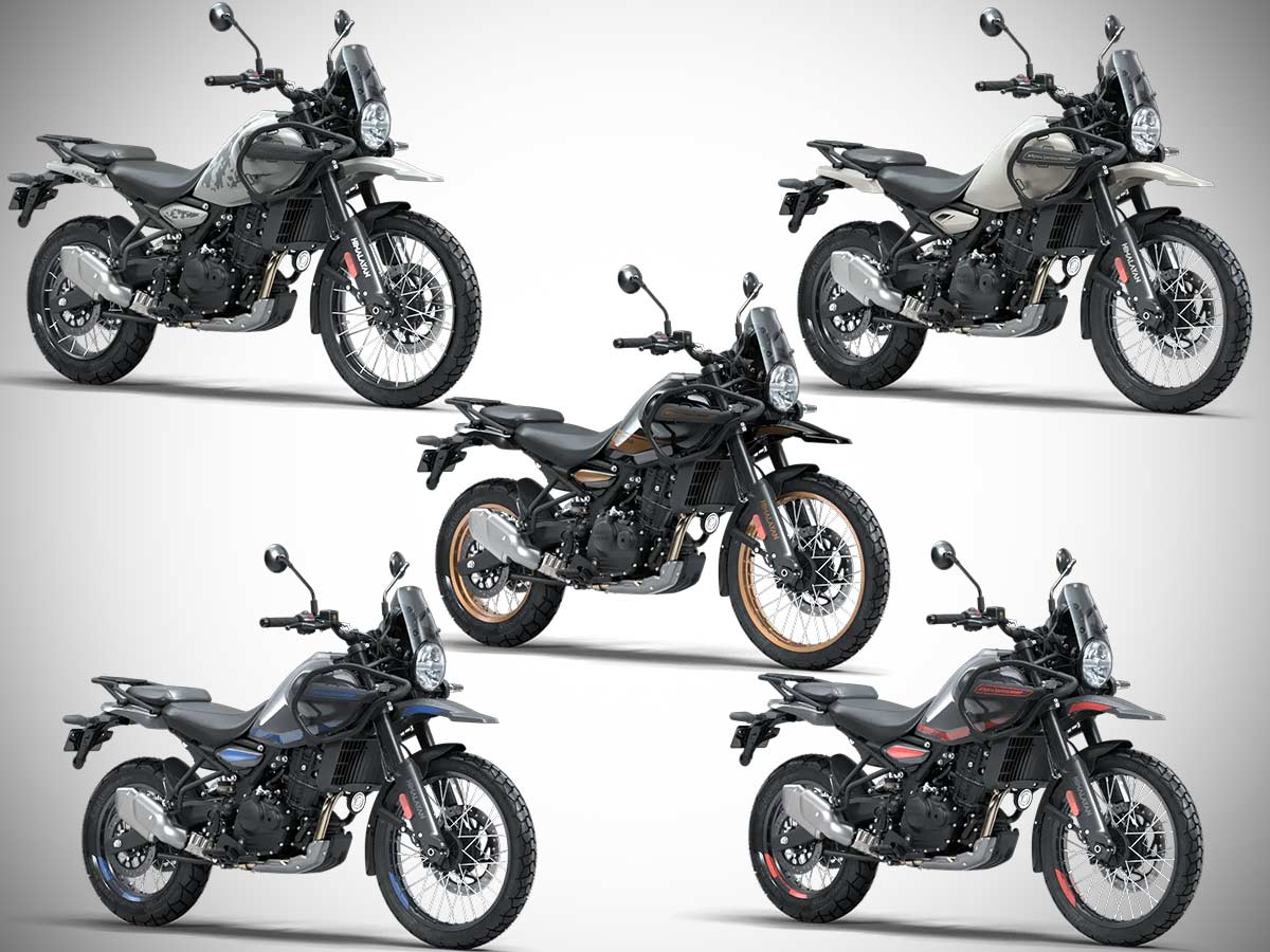 2024 Royal Enfield Himalayan 450 All Color Options AUTOBICS