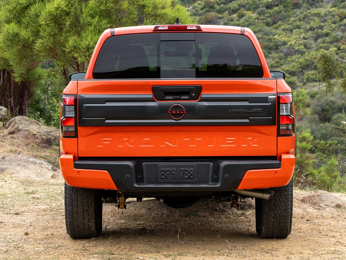 2025 Nissan Frontier Rear