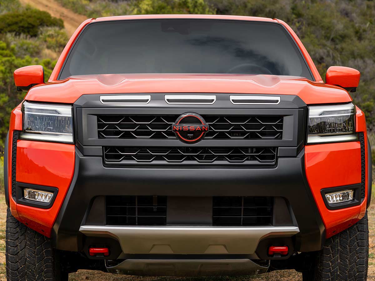 2025 Nissan Frontier grille
