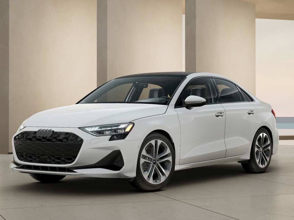 2025 Audi A3 Arkona White