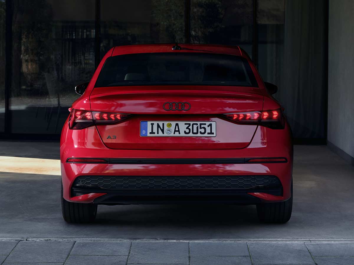 2025 Audi A3 Sedan Rear View