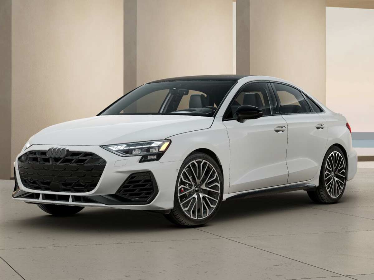 2025 Audi S3 Arkona White