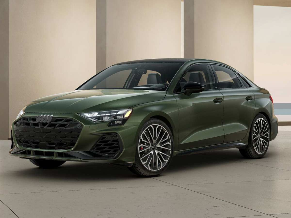 2025 Audi S3 District Green metallic
