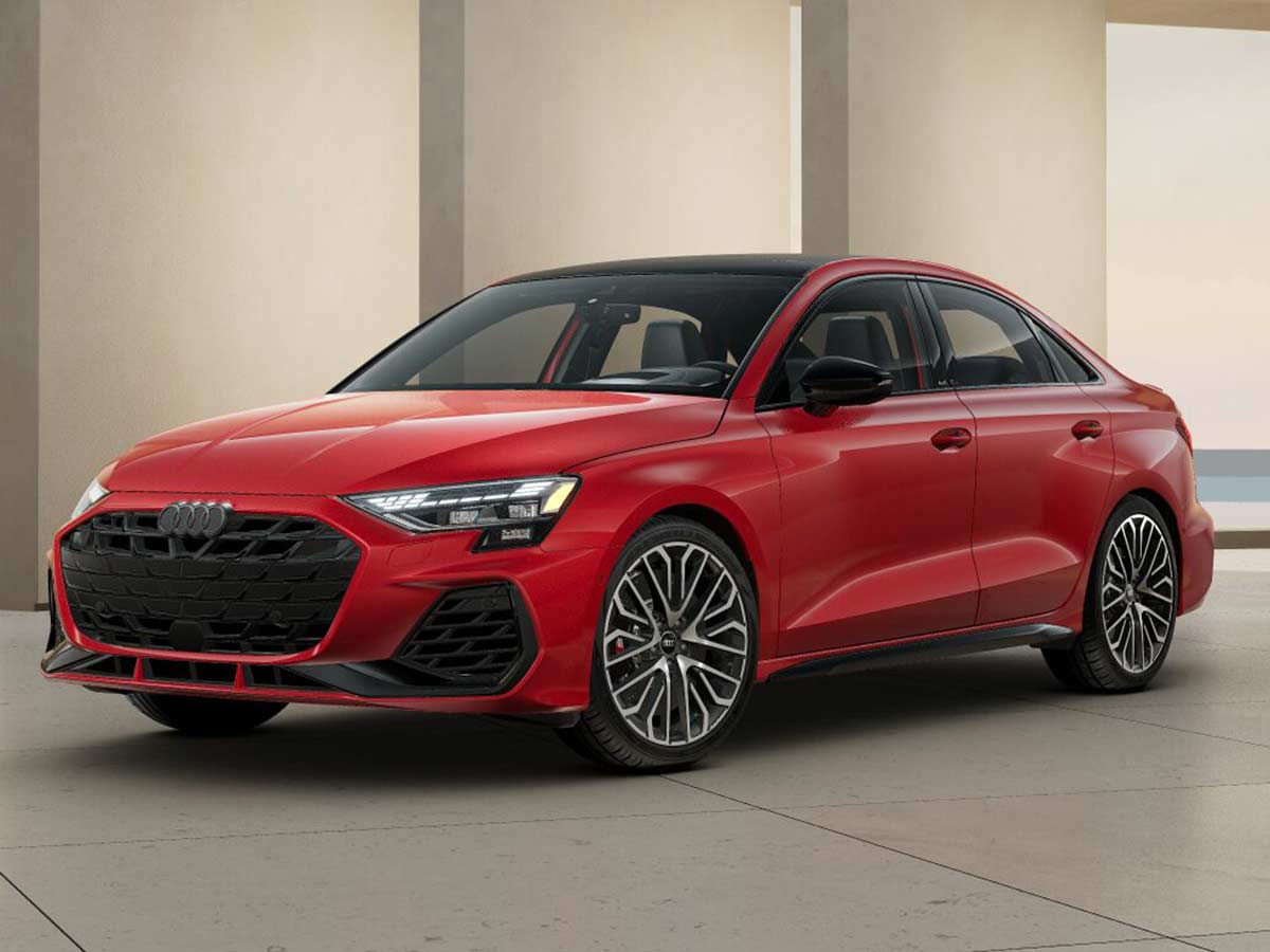 2025 Audi S3 Progressive Red metallic