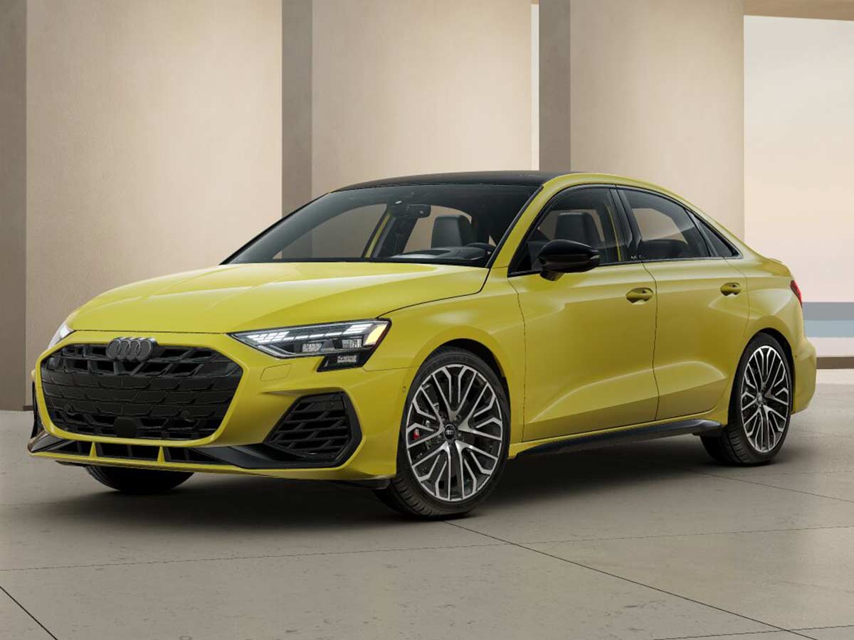 2025 Audi S3 Python Yellow metallic