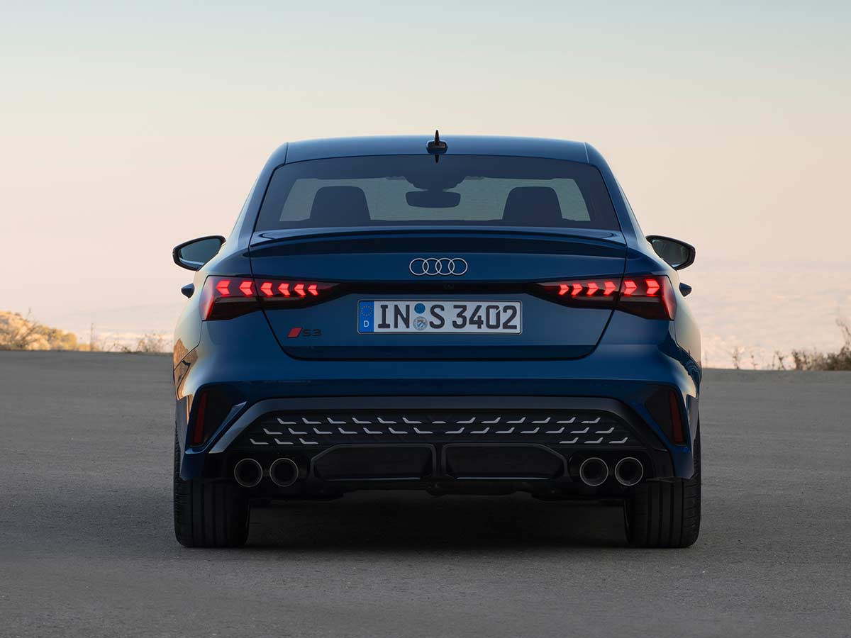 2025 Audi S3 Sedan Rear View