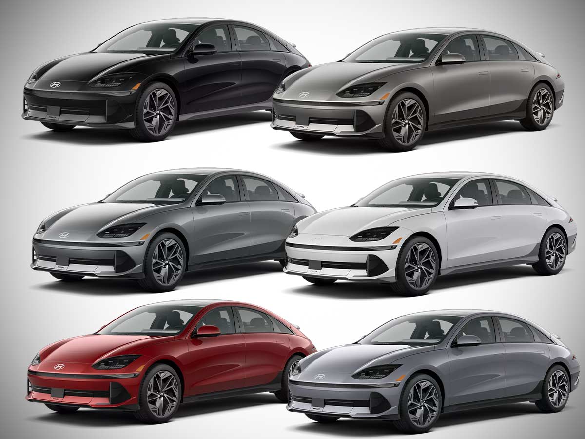 2025 Hyundai Ioniq 6 Limited Color Options