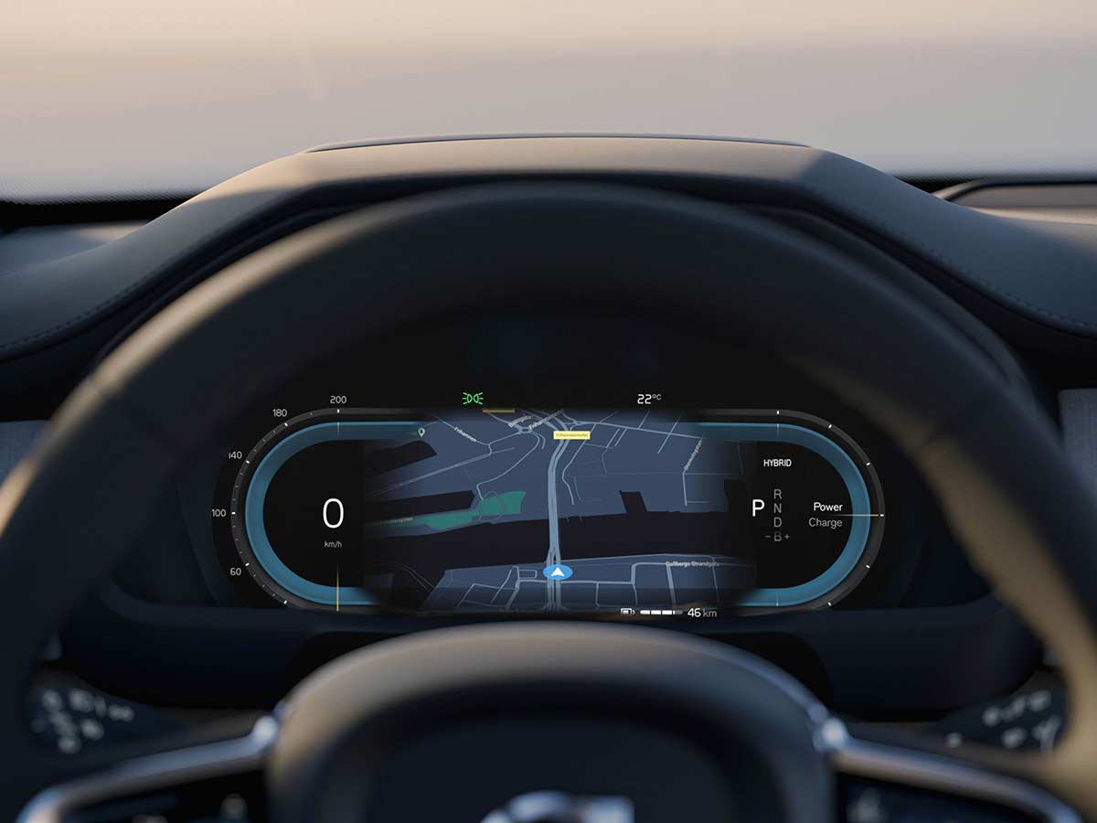 2025 Volvo XC90 Digital Instrument Cluster