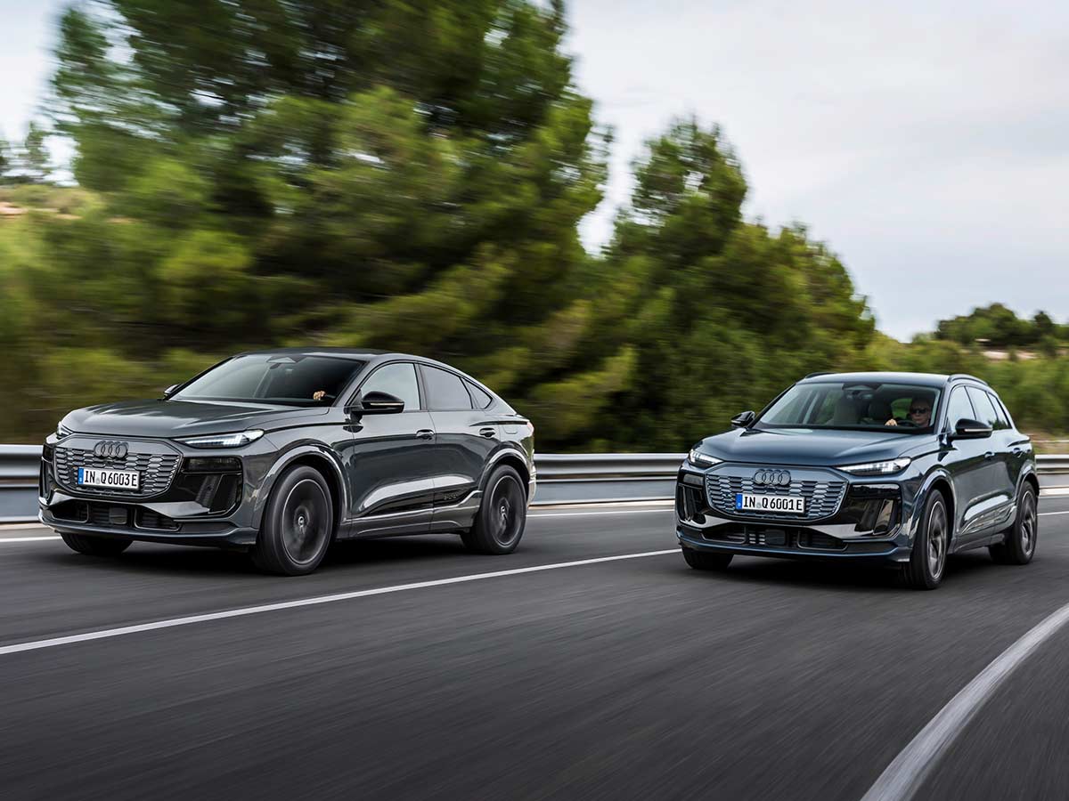 Audi Q6 Sportback e tron and SQ6 Sportback e tron
