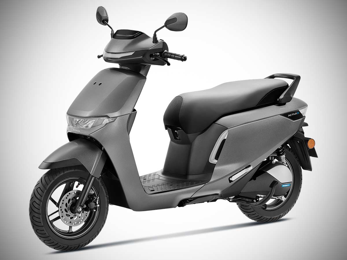 2024 Honda Activa e Matt Foggy Silver Metallic
