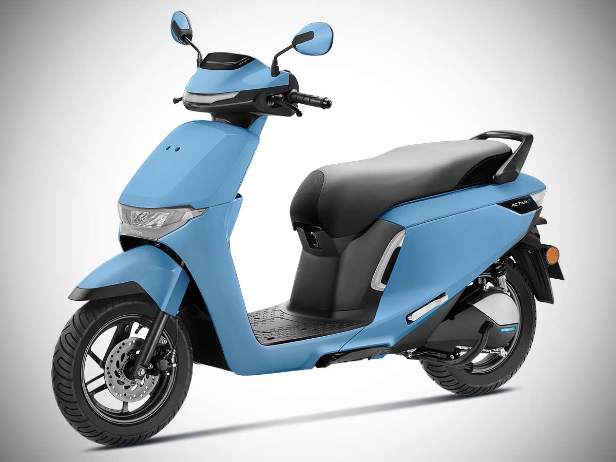 2024 Honda Activa e Pearl Serenity Blue