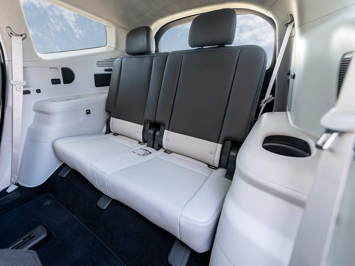 2026 Hyundai Ioniq 9 Last Row Seats