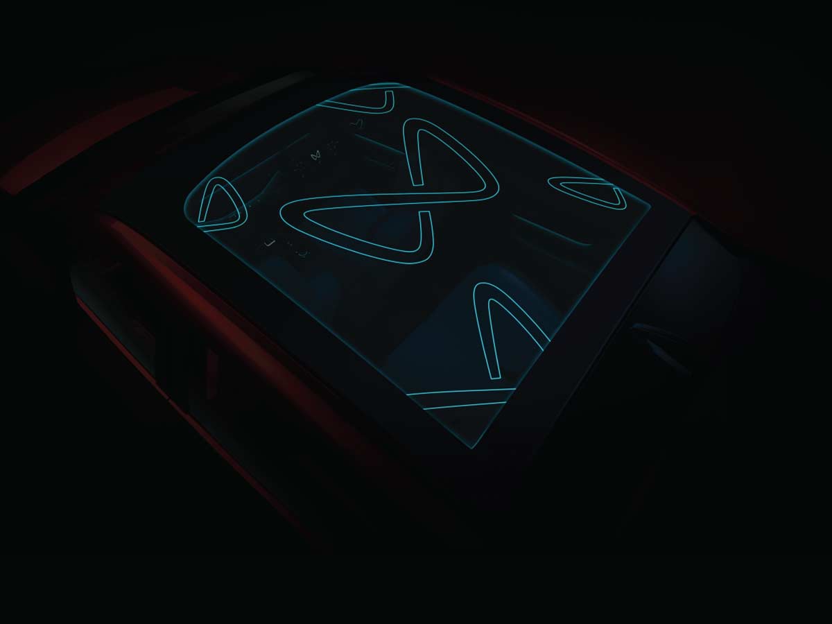 Mahindra XEV 9e Illuminated Roof