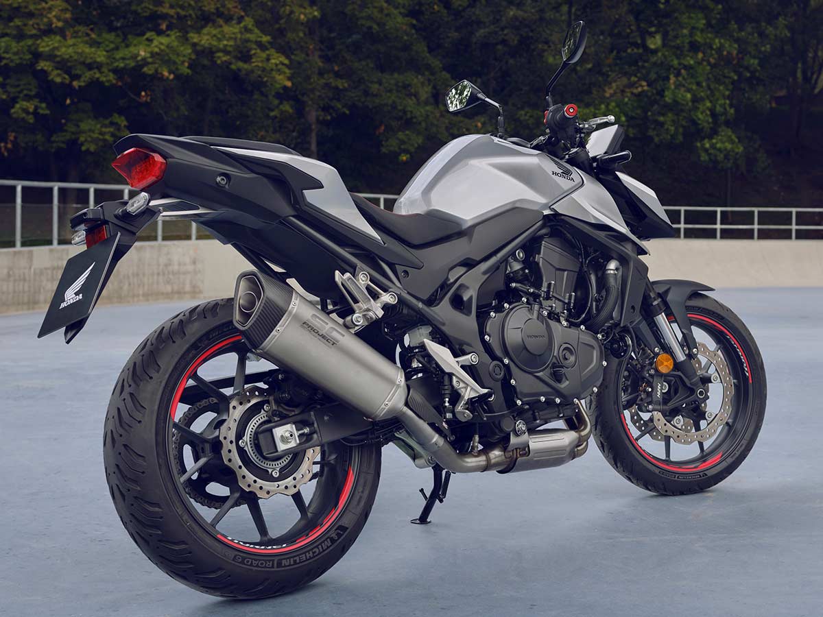 2025 Honda CB750 Hornet Rear Quarter