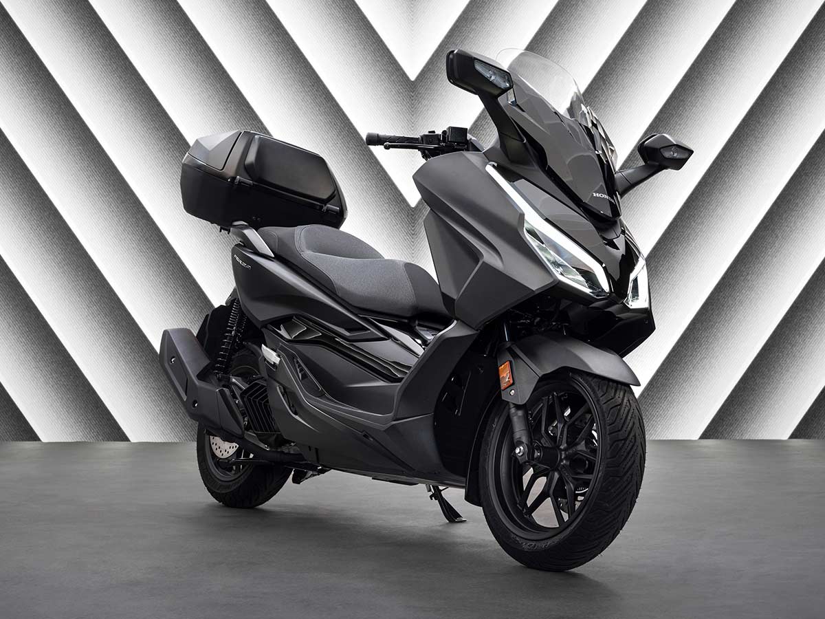 2025 Honda Forza 125 Front Quarter View